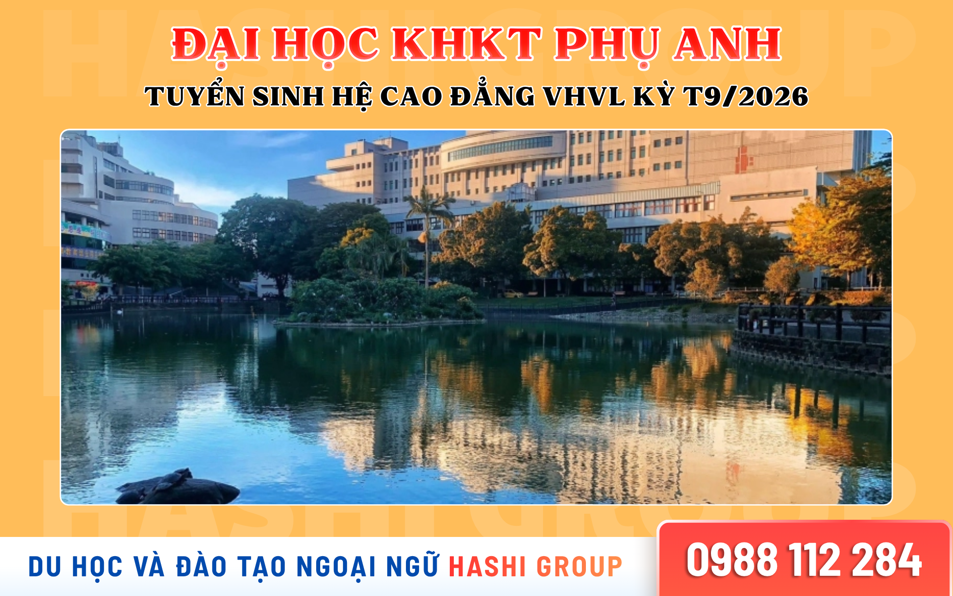 Đại học KHKT Phụ Anh – Hệ Cao đẳng VHVL miễn 100% học phí